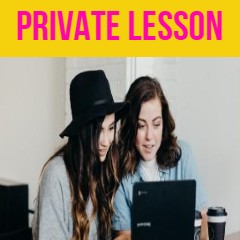 Private Online Lesson - Basic Courses - 5 Hour Package