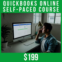 QuickBooks eCourse by LearnKey (Self-Paced) + Pracice Test